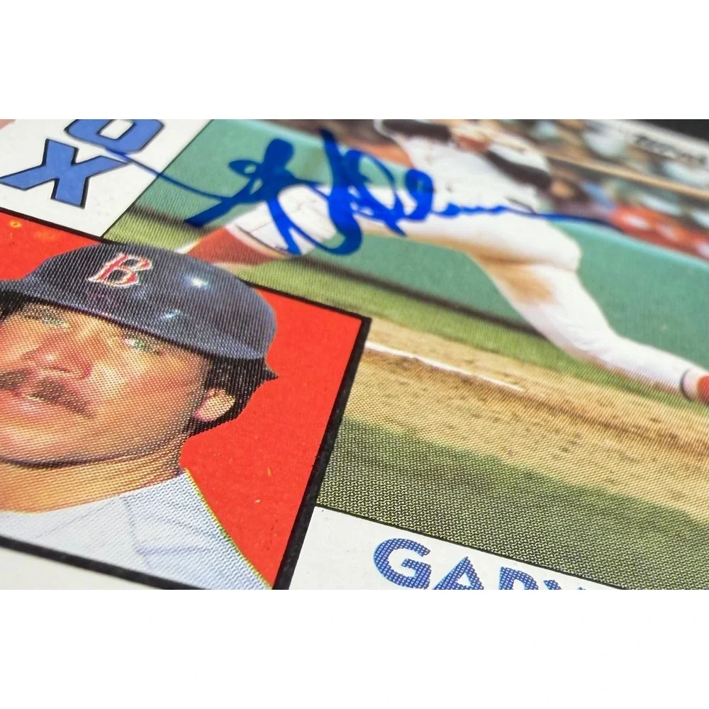 1984 Topps Gary Allenson 56 Boston Red Sox Hand Signed Autograph Baseball Card - Picture 3 of 6